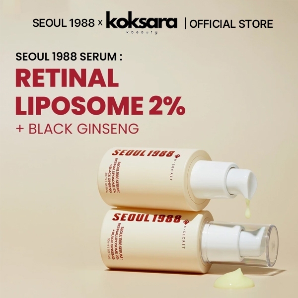 SEOUL 1988 Serum Retinal Liposome 2% + Black Ginseng